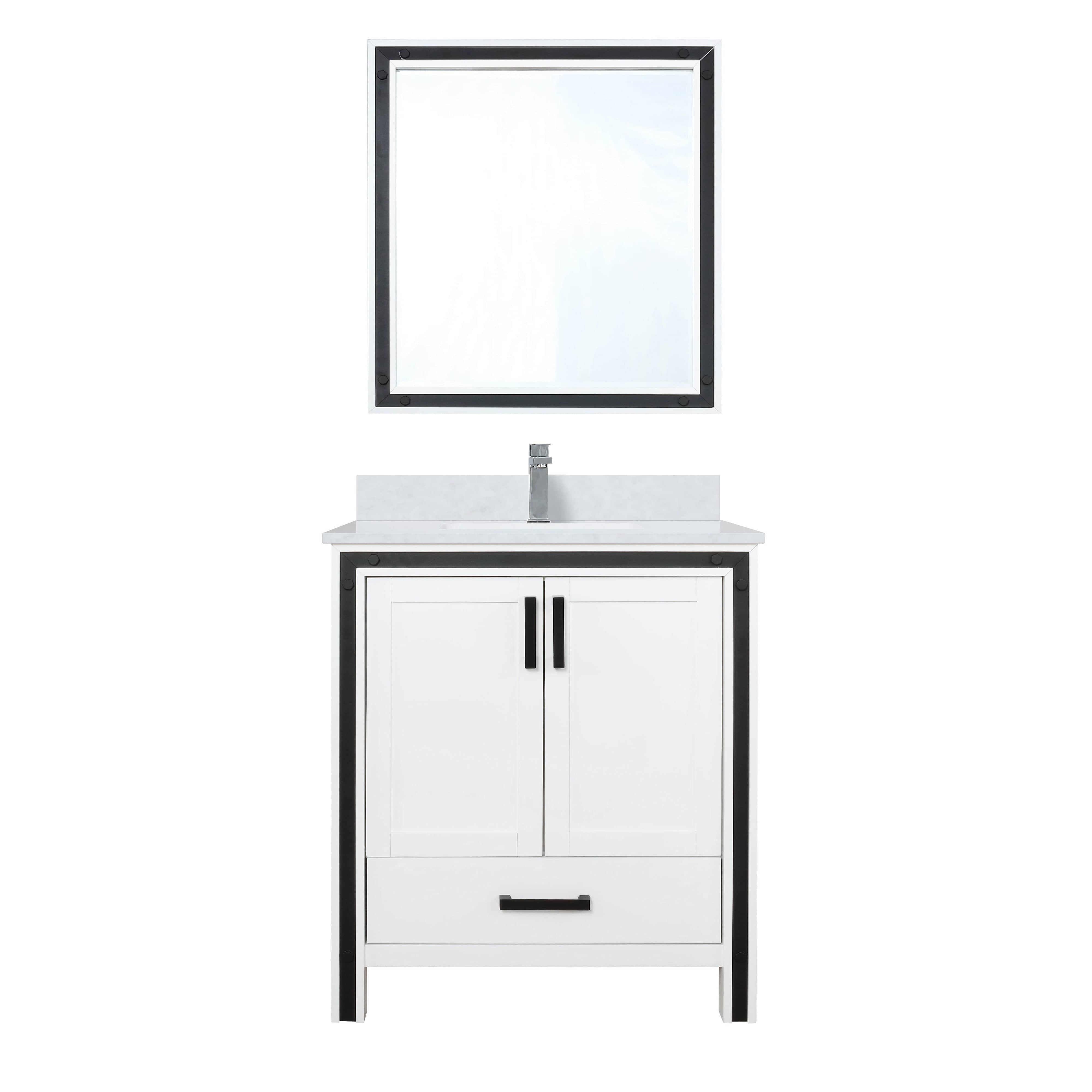 Ziva 30" x 22" Single Bath Vanity Bathroom Vanity - Shop at Home Craft Studio - 2