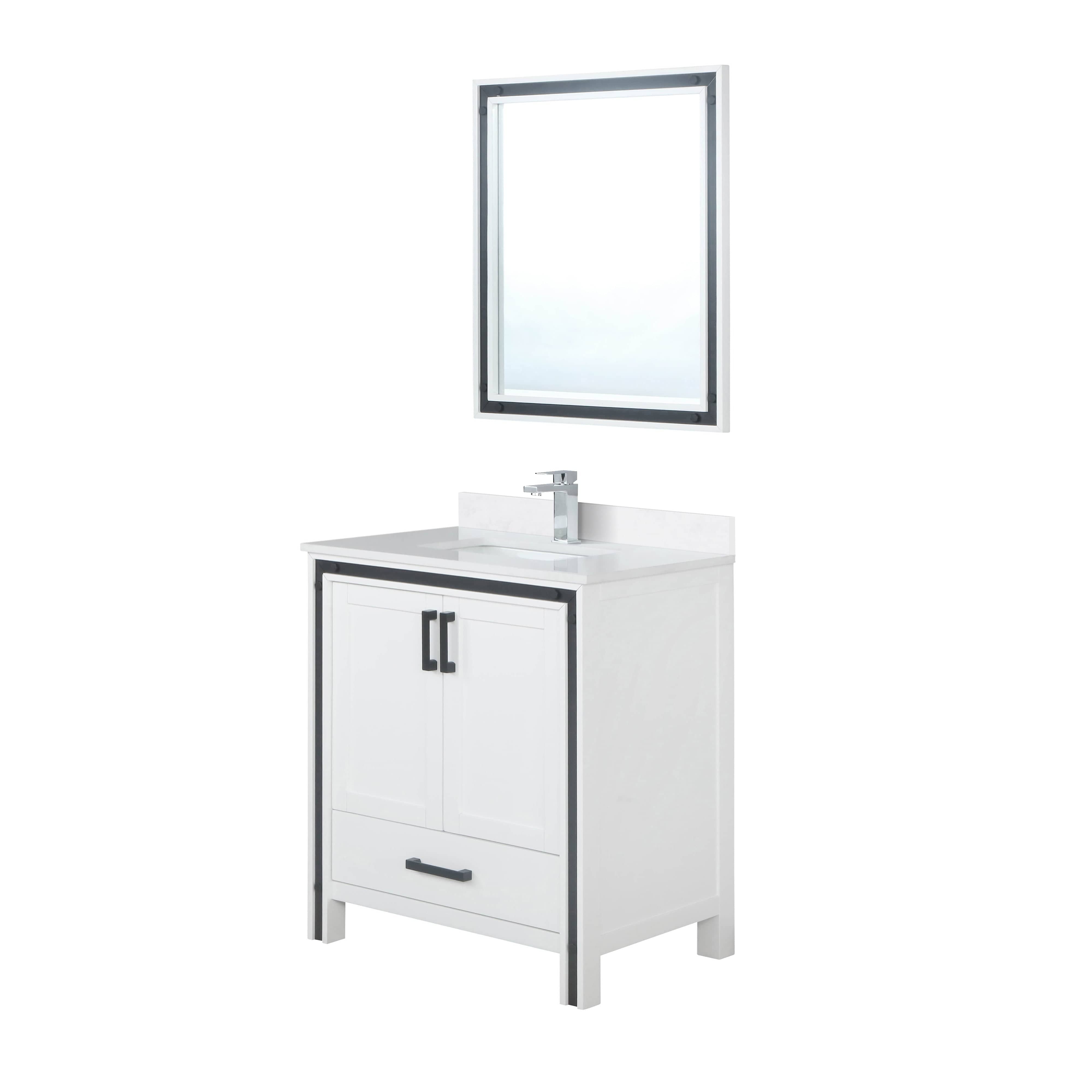 Ziva 30" x 22" Single Bath Vanity Bathroom Vanity - Shop at Home Craft Studio - 5