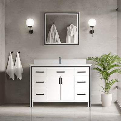 Ziva 48" x 22" Single Bath Vanity Bathroom Vanity - Shop at Home Craft Studio - 1