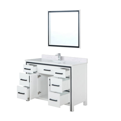 Ziva 48" x 22" Single Bath Vanity Bathroom Vanity - Shop at Home Craft Studio - 4