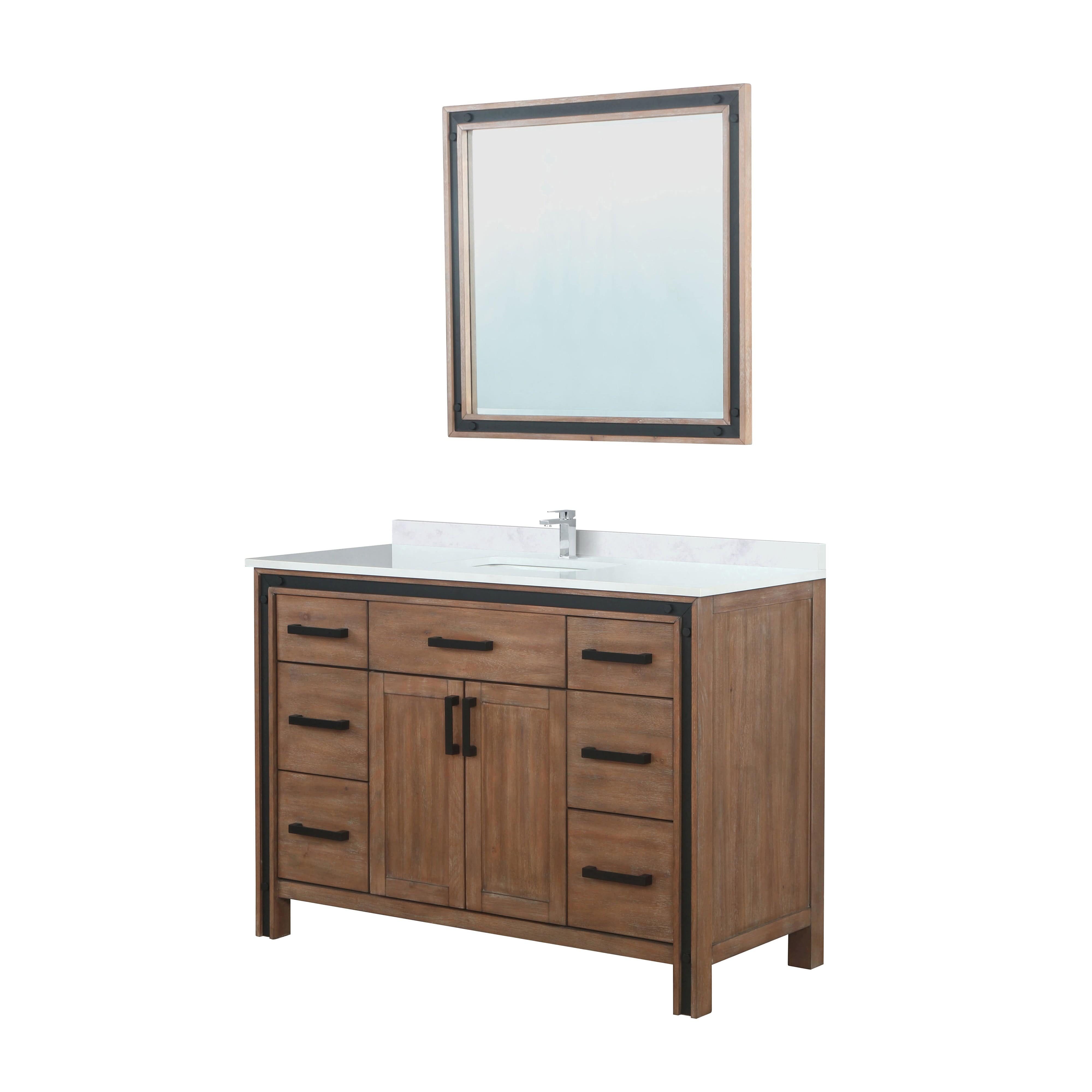 Ziva 48" x 22" Single Bath Vanity Bathroom Vanity - Shop at Home Craft Studio - 13