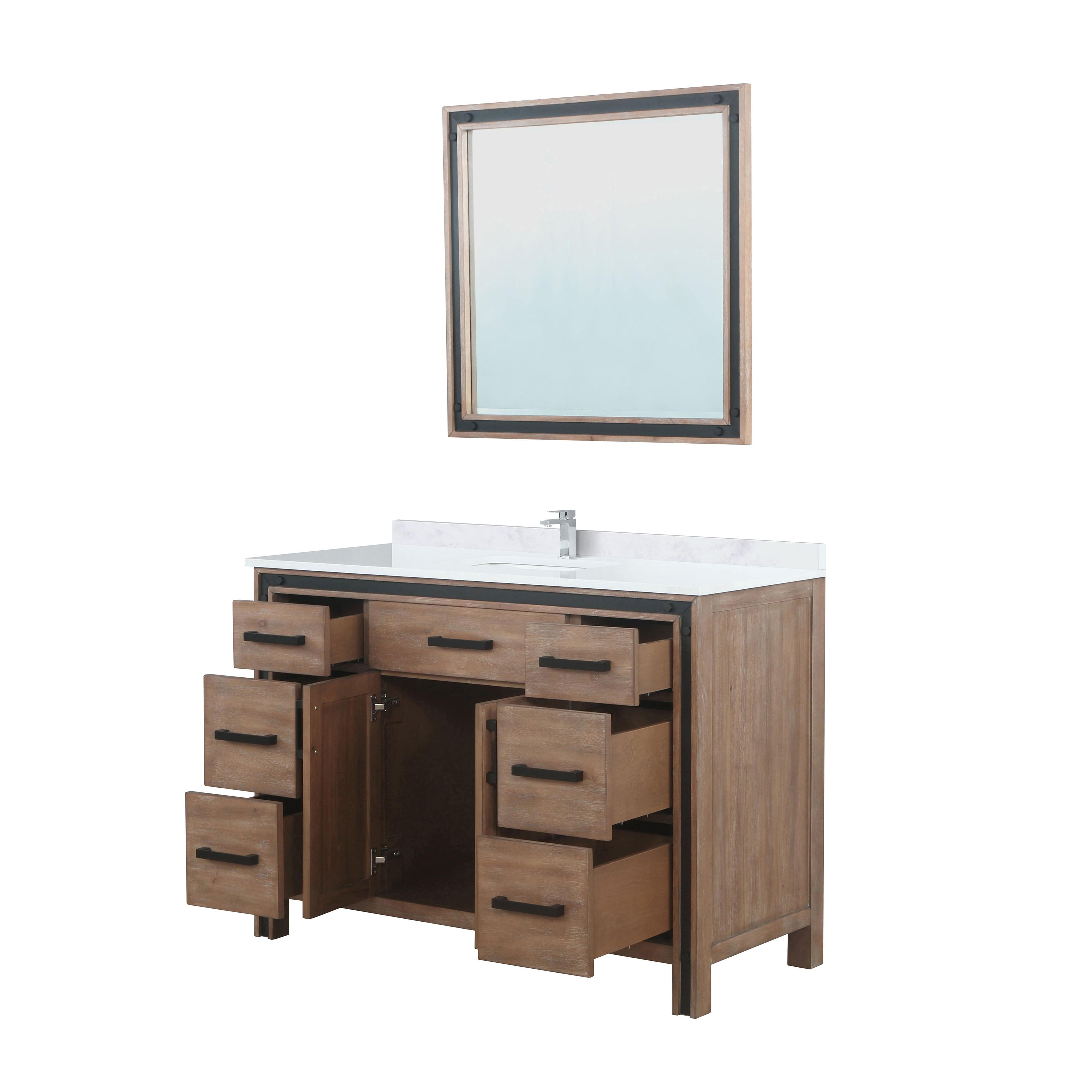 Ziva 48" x 22" Single Bath Vanity Bathroom Vanity - Shop at Home Craft Studio - 14
