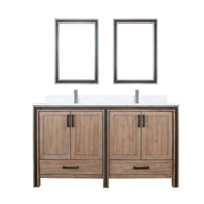 Ziva 60" x 22" Double Bath Vanity Bathroom Vanity - Shop at Home Craft Studio - 16