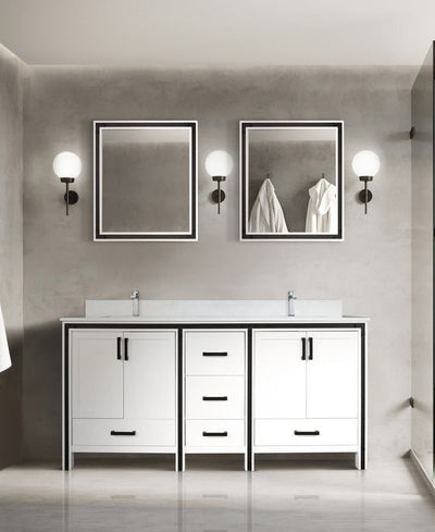 Ziva 72" x 22" Double Bath Vanity Bathroom Vanity - Shop at Home Craft Studio - 1