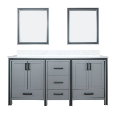 Ziva 72" x 22" Double Bath Vanity Bathroom Vanity - Shop at Home Craft Studio - 13