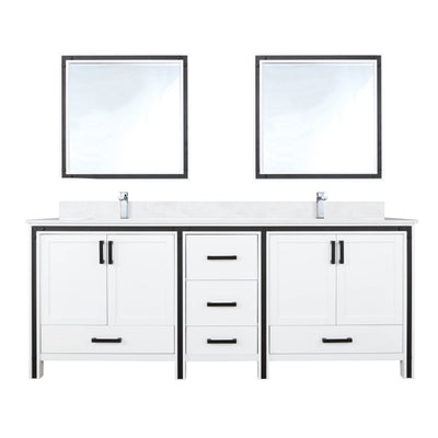 Ziva 80" x 22" Double Bath Vanity Bathroom Vanity - Shop at Home Craft Studio - 4