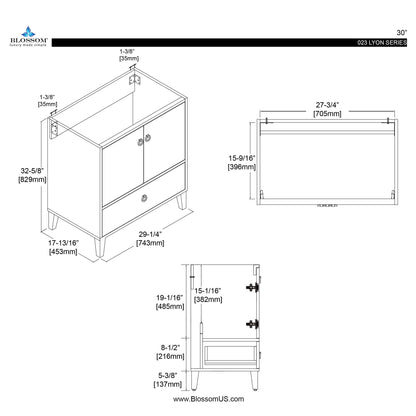 Lyon 30 Inch Vanity
