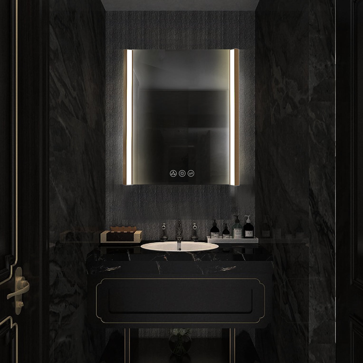 Binary 24″ LED Mirror