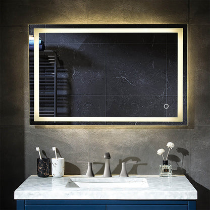 Lyra 48 x 30 Inch LED Mirror