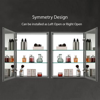 Aluminum Medicine Cabinet with Mirror – MC8 2026