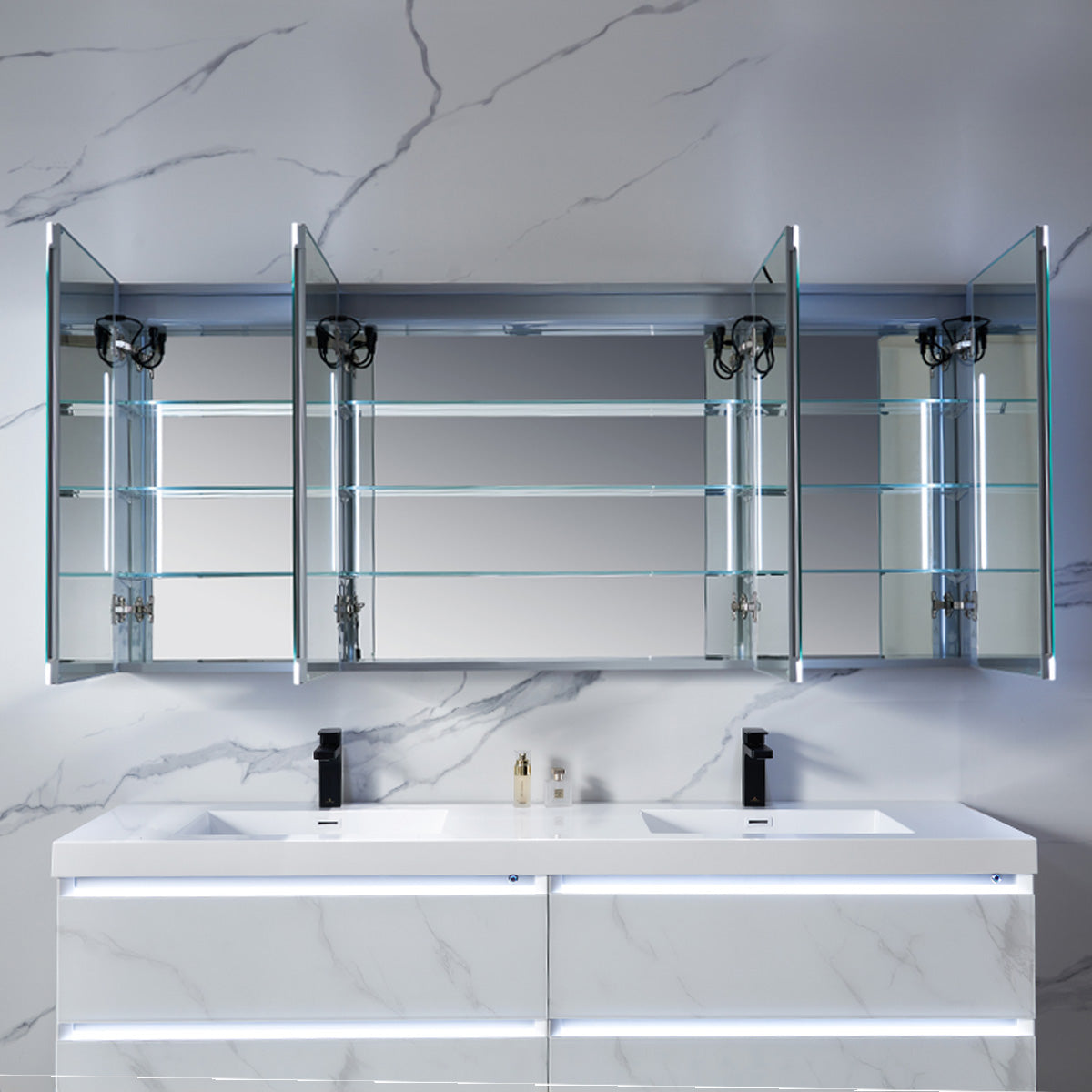 Capella – 72 Inch LED Medicine Cabinet