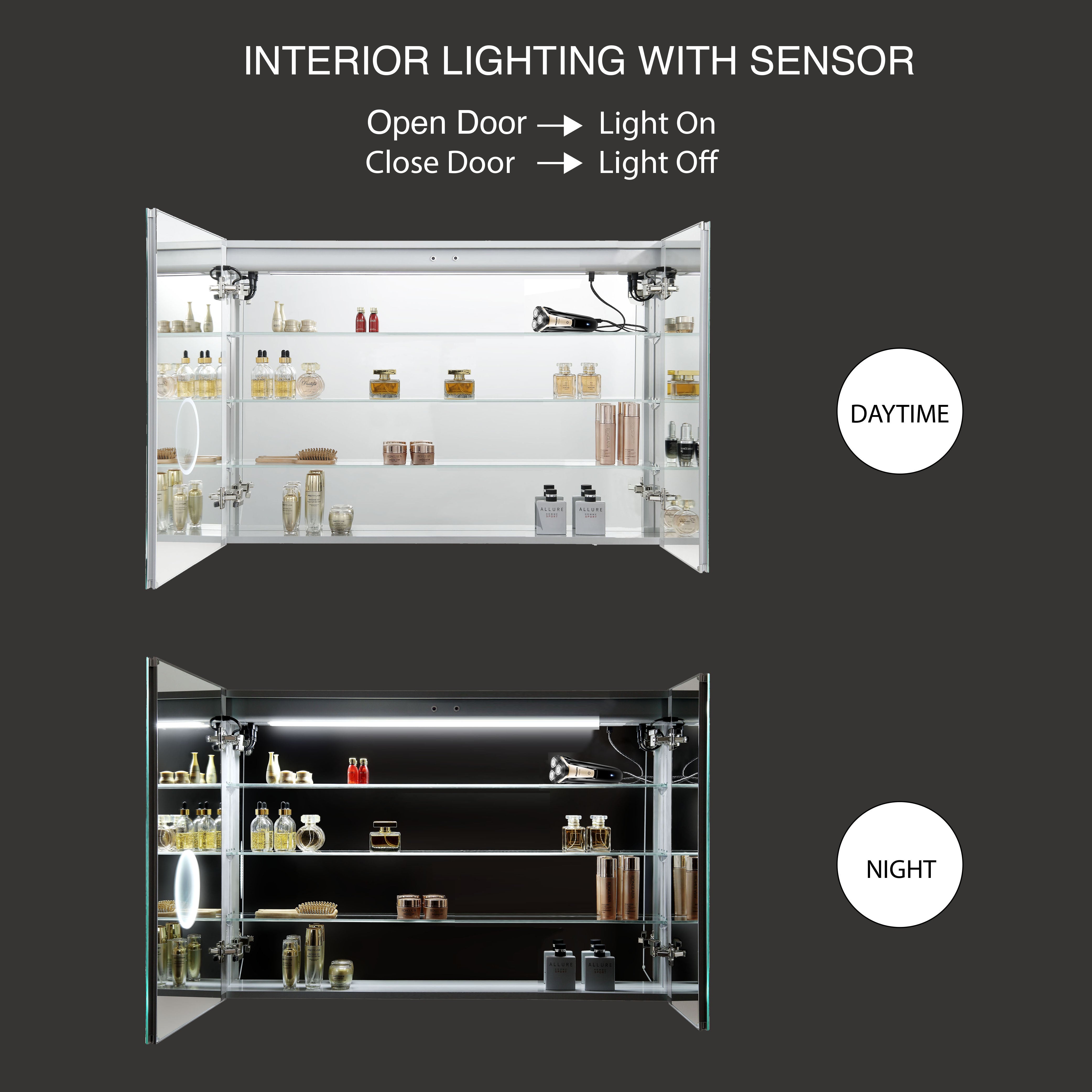 Asta – 48 Inches LED Medicine Cabinet