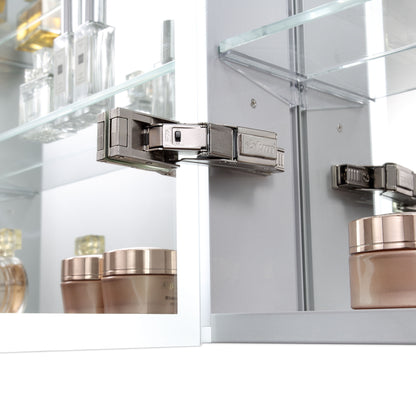 Sirius – 20 Inches LED Medicine Cabinet with Clock