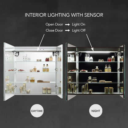 Vega – 30 Inches LED Medicine Cabinet