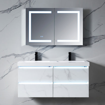 Rigel – 40 Inch LED Medicine Cabinet