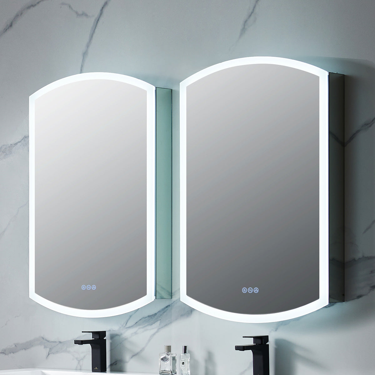 Castor – 24 Inch LED Medicine Cabinet