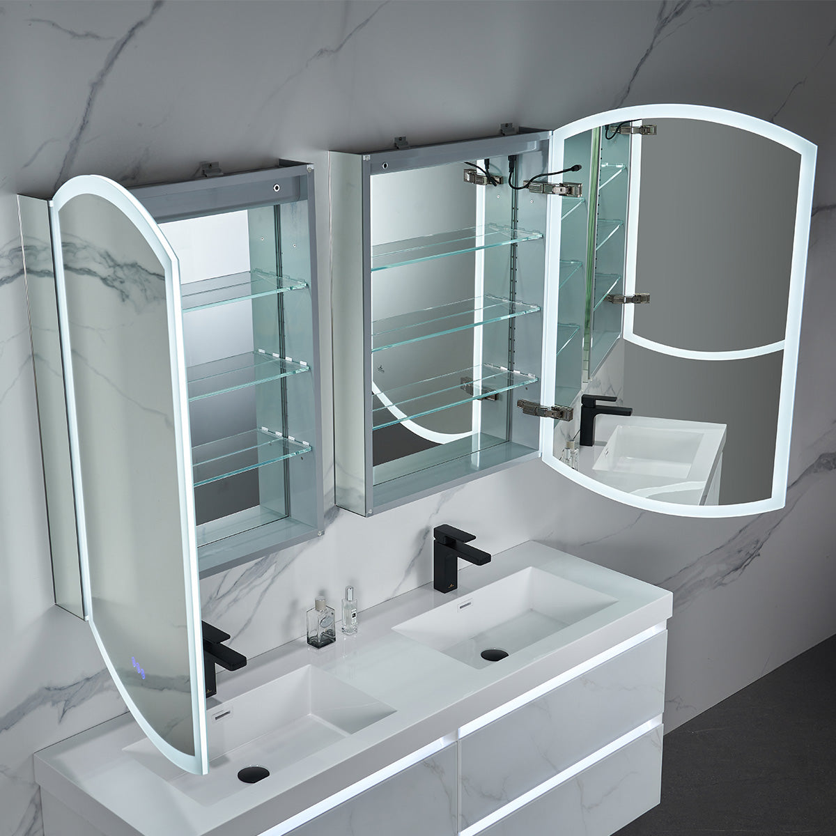 Castor – 24 Inch LED Medicine Cabinet
