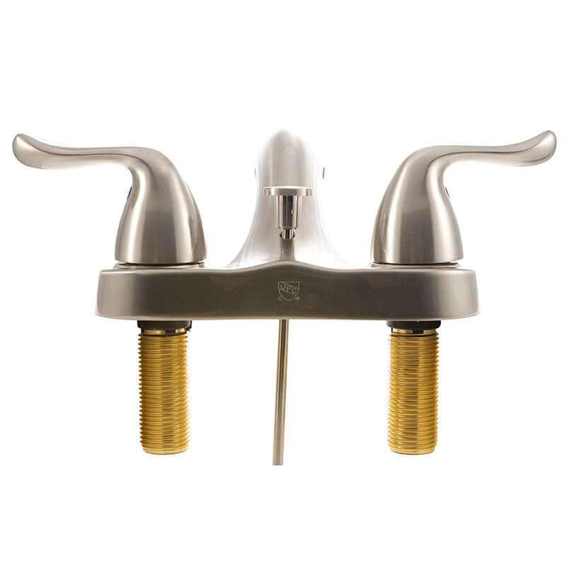 2 HANDLE BATHROOM FAUCET 4201-405 BRUSH NICKEL Kitchen & Bathroom Faucets - Shop at Home Craft Studio - 3