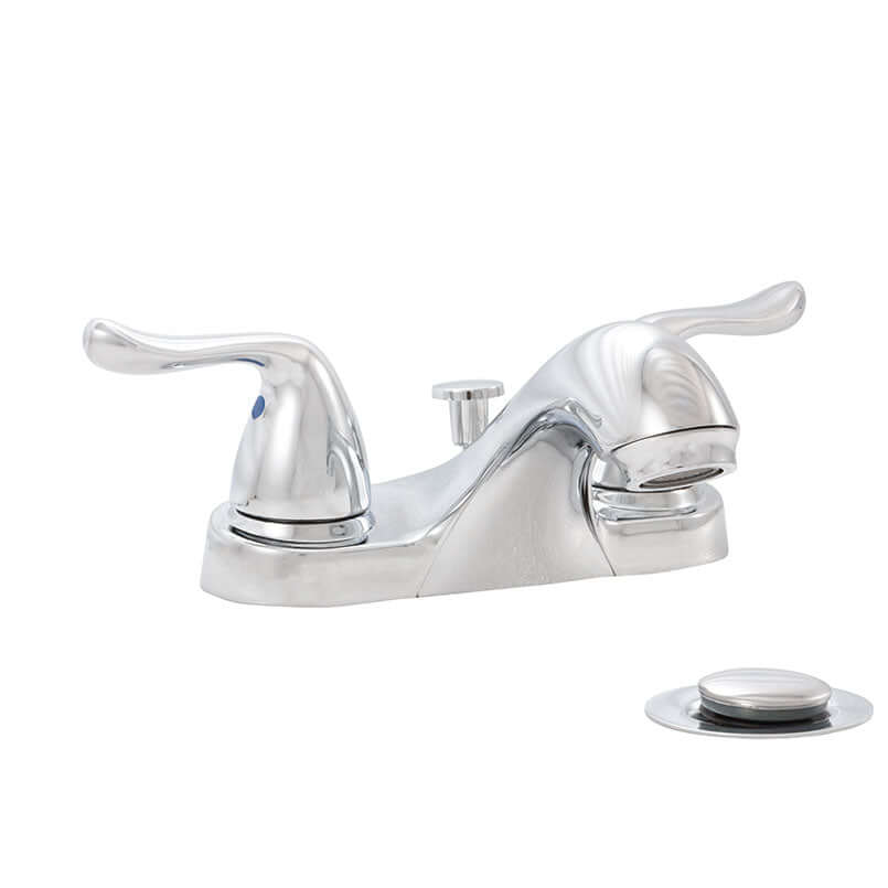 2 HANDLE BATHROOM FAUCET 4201-405 CHROME Kitchen & Bathroom Faucets - Shop at Home Craft Studio - 1