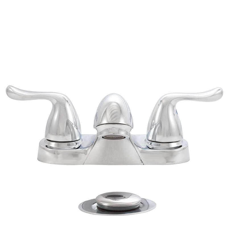 2 HANDLE BATHROOM FAUCET 4201-405 CHROME Kitchen & Bathroom Faucets - Shop at Home Craft Studio - 2