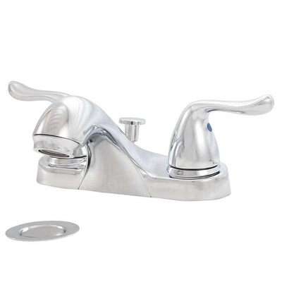 2 HANDLE BATHROOM FAUCET 4201-405 CHROME Kitchen & Bathroom Faucets - Shop at Home Craft Studio - 4