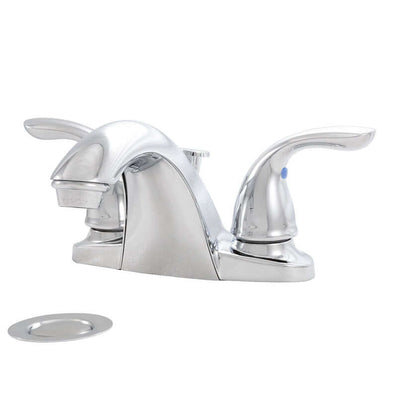 2 HANDLE BATHROOM FAUCET 4206-403 CHROME Kitchen & Bathroom Faucets - Shop at Home Craft Studio - 4