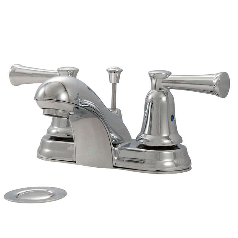 2 HANDLE BATHROOM FAUCET 4206-410 CHROME Kitchen & Bathroom Faucets - Shop at Home Craft Studio - 4