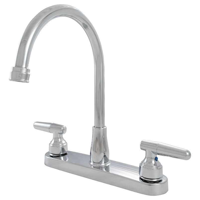 2 HANDLE KITCHEN FAUCET 8201-805 CHROME Kitchen & Bathroom Faucets - Shop at Home Craft Studio - 4