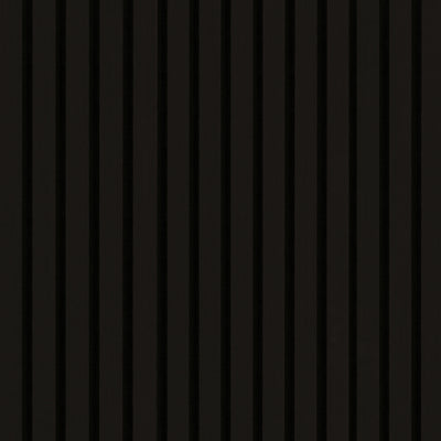 ACOUSTIC WOOD SLAT PANEL EBONY 9.5X94.5 Acoustic Wood Slat - Shop at Home Craft Studio - 1