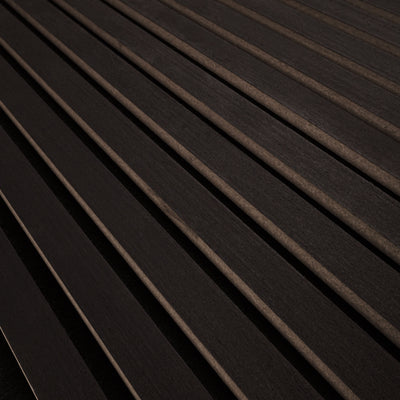 ACOUSTIC WOOD SLAT PANEL EBONY 9.5X94.5 Acoustic Wood Slat - Shop at Home Craft Studio - 3