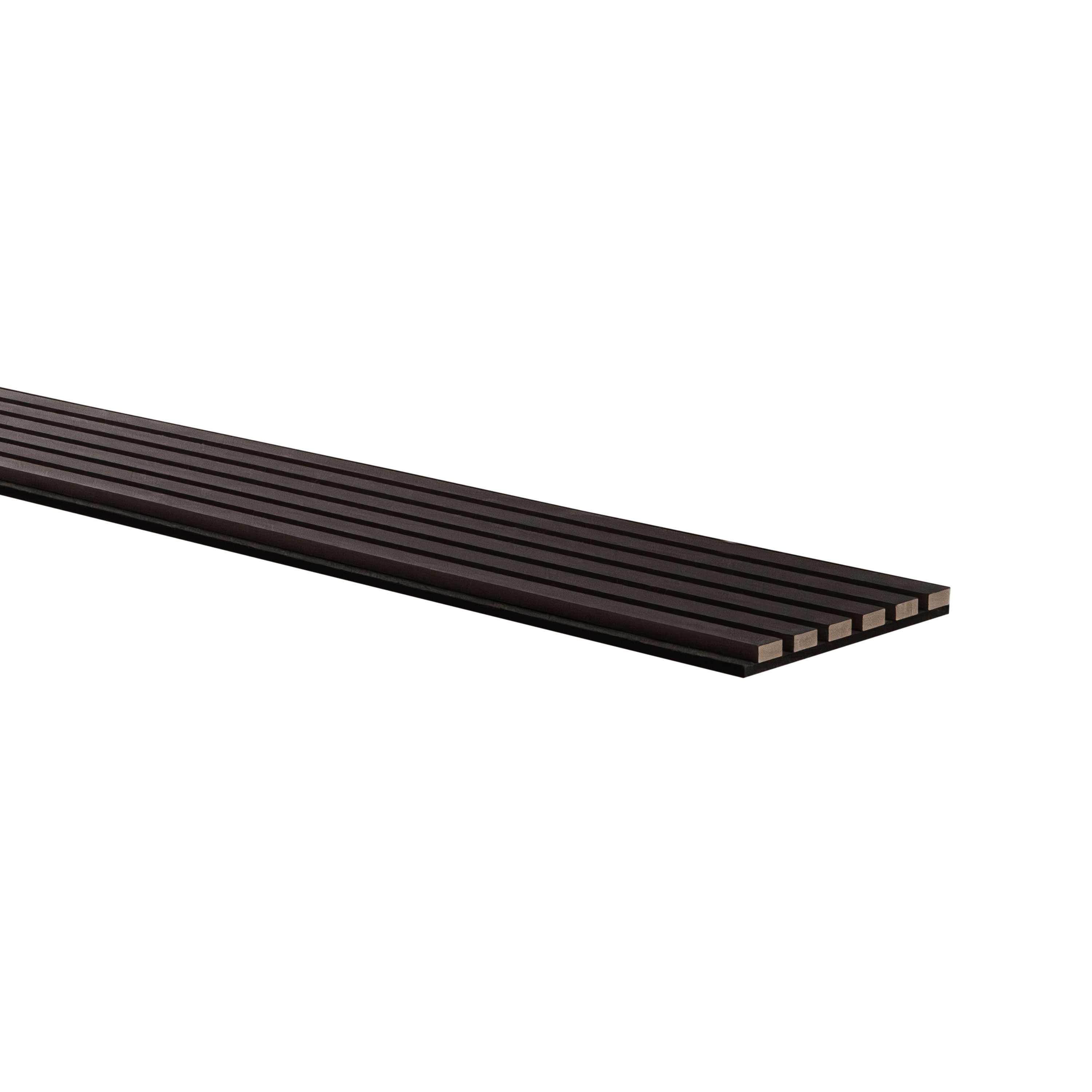 ACOUSTIC WOOD SLAT PANEL EBONY 9.5X94.5 Acoustic Wood Slat - Shop at Home Craft Studio - 5