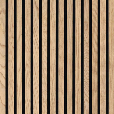 ACOUSTIC WOOD SLAT PANEL NATURAL 9.5X120 Acoustic Wood Slat - Shop at Home Craft Studio - 1
