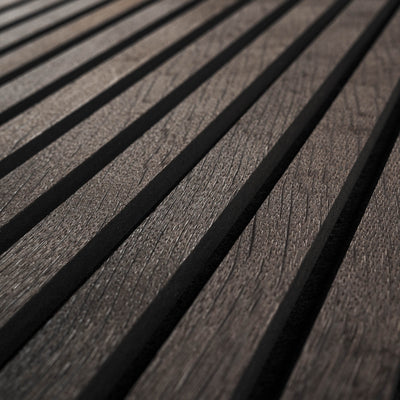 ACOUSTIC WOOD SLAT PANEL UMBER 9.5X120 Acoustic Wood Slat - Shop at Home Craft Studio - 3