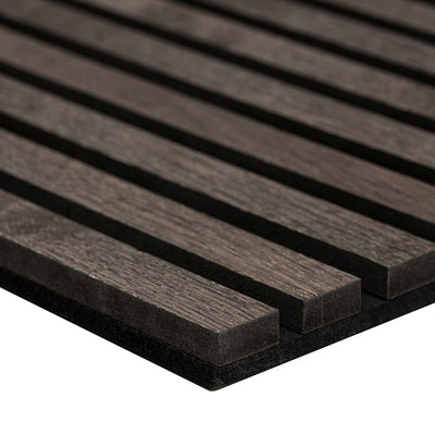 ACOUSTIC WOOD SLAT PANEL UMBER 9.5X120 Acoustic Wood Slat - Shop at Home Craft Studio - 5