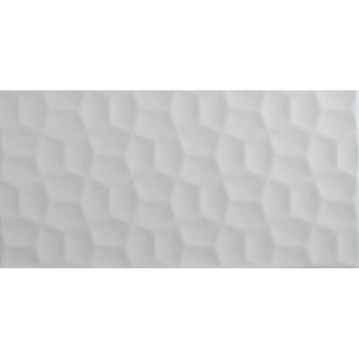 ADELLA VISO WHITE SATIN Tile - Shop at Home Craft Studio - 1