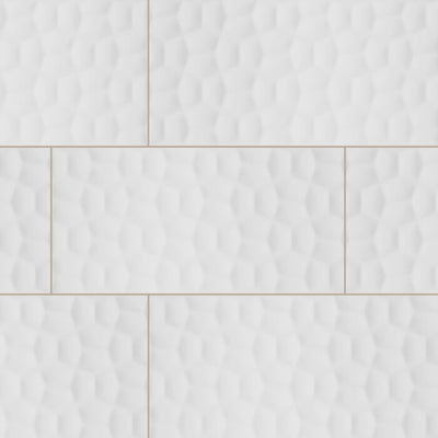 ADELLA VISO WHITE SATIN Tile - Shop at Home Craft Studio - 2