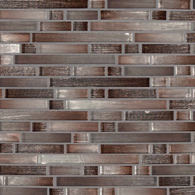 AKAYA COPPER INTERLOCKING Glass Tile - Shop at Home Craft Studio - 1