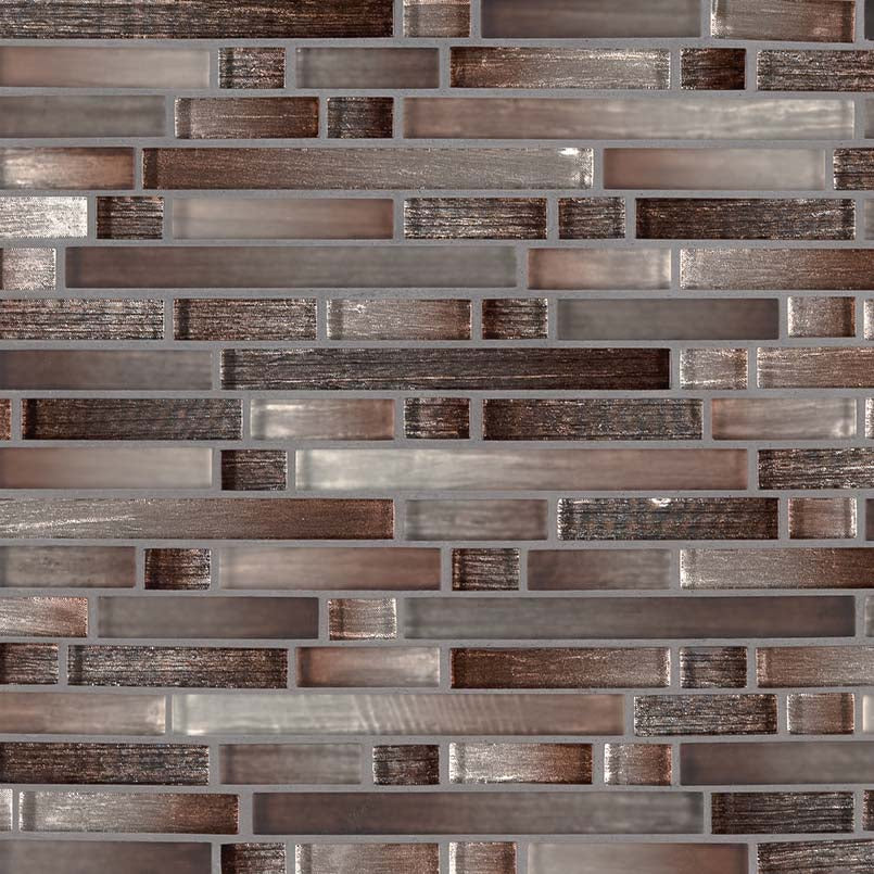 AKAYA COPPER INTERLOCKING Glass Tile - Shop at Home Craft Studio - 1