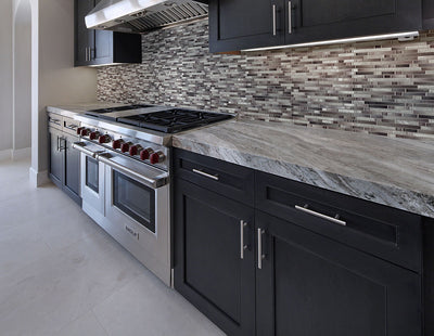 AKAYA NERO INTERLOCKING Glass Tile - Shop at Home Craft Studio - 3