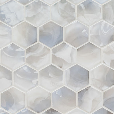 AKOYA PEARL 3" HEXAGON 6MM Mosaic - Shop at Home Craft Studio - 1