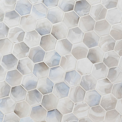 AKOYA PEARL 3" HEXAGON 6MM Mosaic - Shop at Home Craft Studio - 2