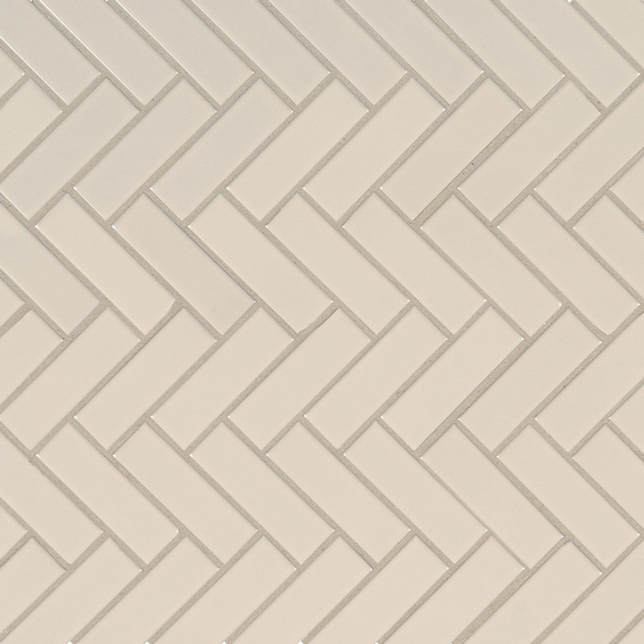 ALMOND GLOSSY HERRINGBONE MOSAIC Mosaic, Wall Tile - Shop at Home Craft Studio - 1