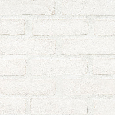 ALPINE WHITE CLAY BRICK 2.25X7.5 MESH Floor or Wall Tile - Shop at Home Craft Studio - 1