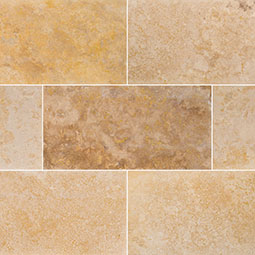 ANGELICA GOLD 12X24 HONED Travertine Tile - Shop at Home Craft Studio - 4