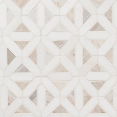ANGORA GEOMETRIC Mosaic, Floor or Wall Tile - Shop at Home Craft Studio - 1