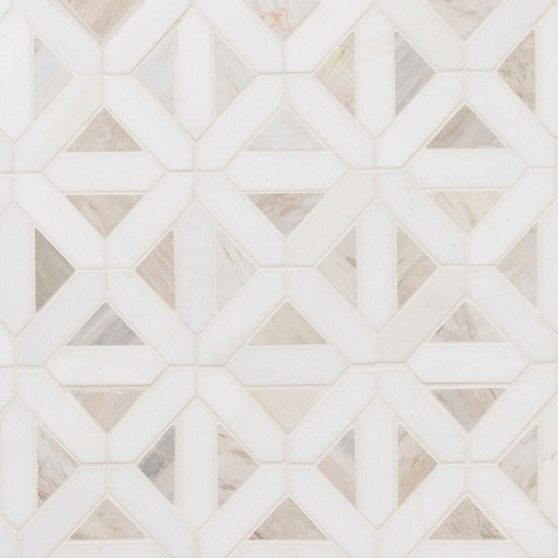 ANGORA GEOMETRIC Mosaic, Floor or Wall Tile - Shop at Home Craft Studio - 1