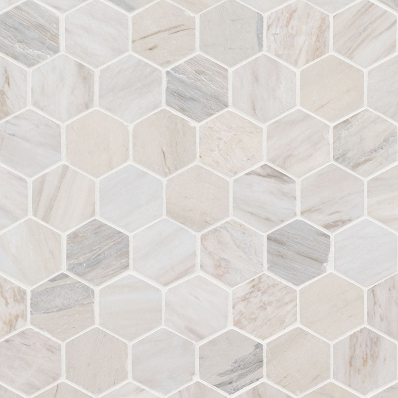 ANGORA HEXAGON POLISHED Mosaic, Wall Tile, Floor or Wall Tile - Shop at Home Craft Studio - 1