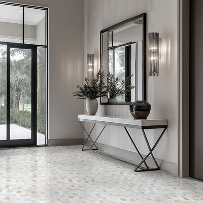 ANGORA HEXAGON POLISHED Mosaic, Wall Tile, Floor or Wall Tile - Shop at Home Craft Studio - 5