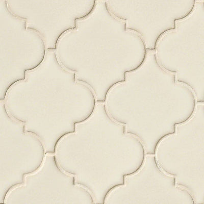 ANTIQUE WHITE ARABESQUE Backsplash & Wall Tile - Shop at Home Craft Studio - 1