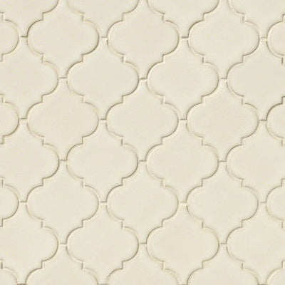 ANTIQUE WHITE ARABESQUE Backsplash & Wall Tile - Shop at Home Craft Studio - 2